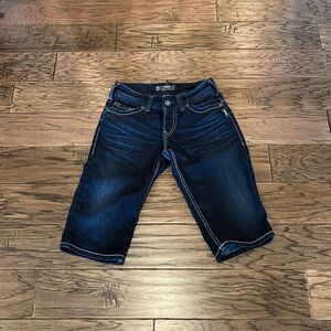 Silver Jeans Suki Rose Surplus Mid Rise Size 26